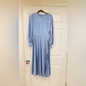 MARELLA Light Blue Long Sleeve Dress